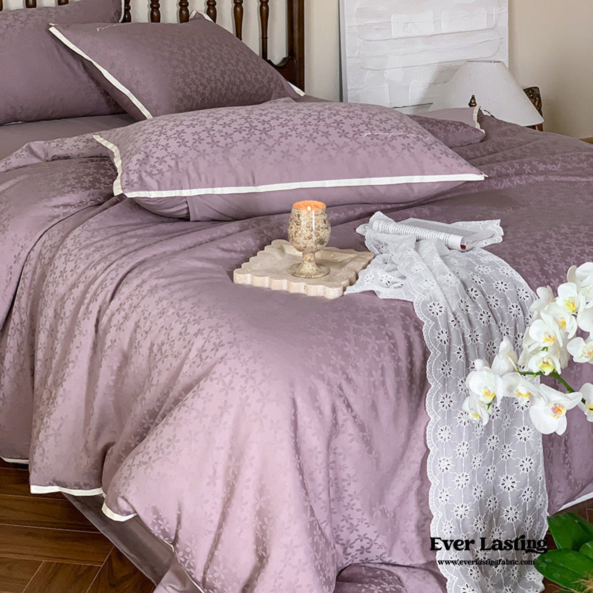 Romantic Floral Warm Tone Bedding Bundle - Ever Lasting