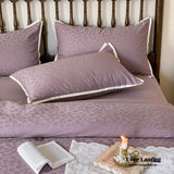 Romantic Floral Warm Tone Bedding Set / Purple