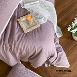 Romantic Floral Warm Tone Bedding Set / Purple