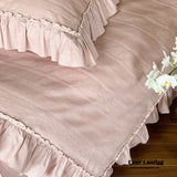 Romantic Floral Warm Tone Bedding Set / Purple