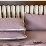 Romantic Floral Warm Tone Bedding Set / Purple