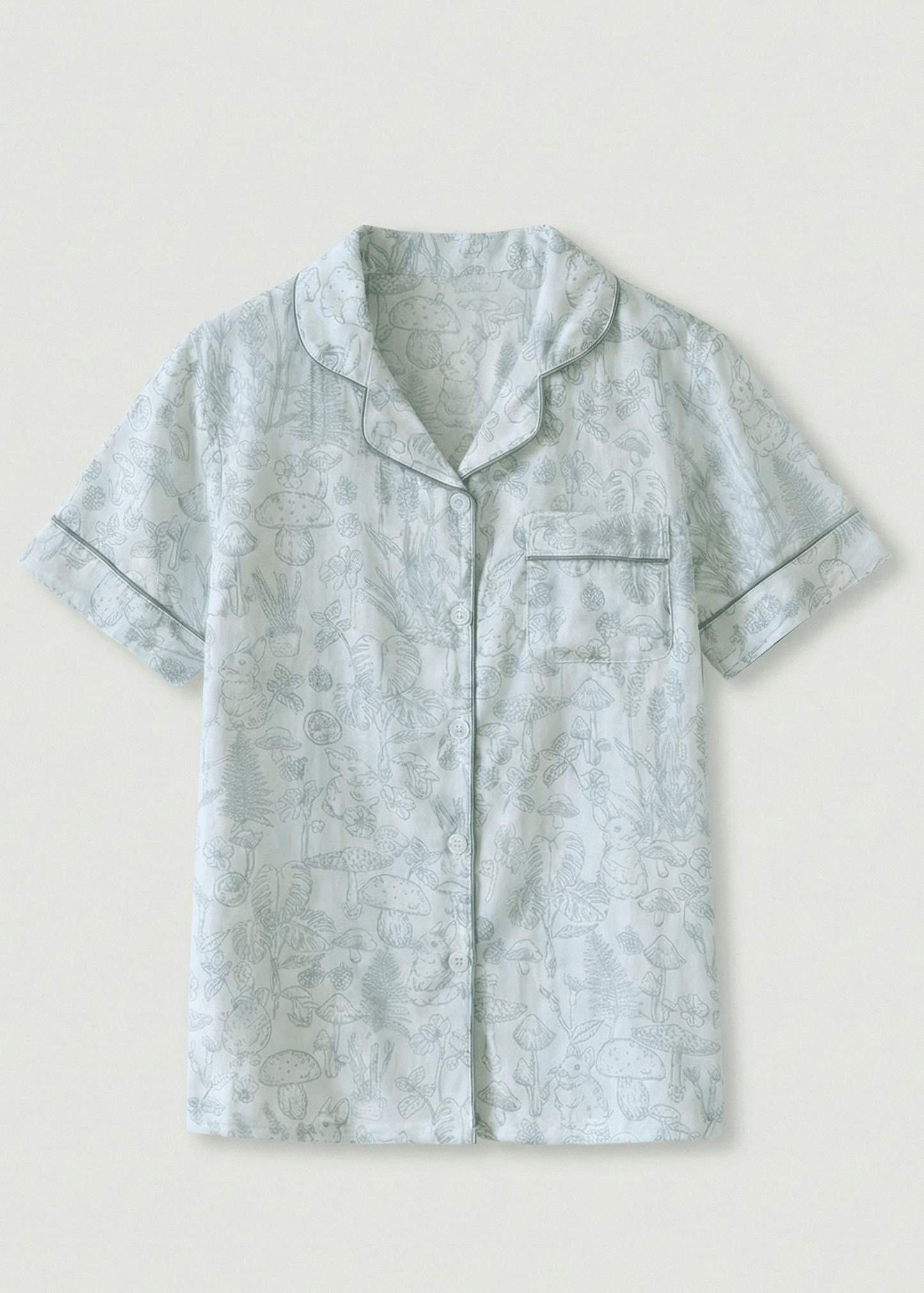  - Ever Lasting - Romilly Floral Pajama Set / Red - Pajamas - Ever Lasting