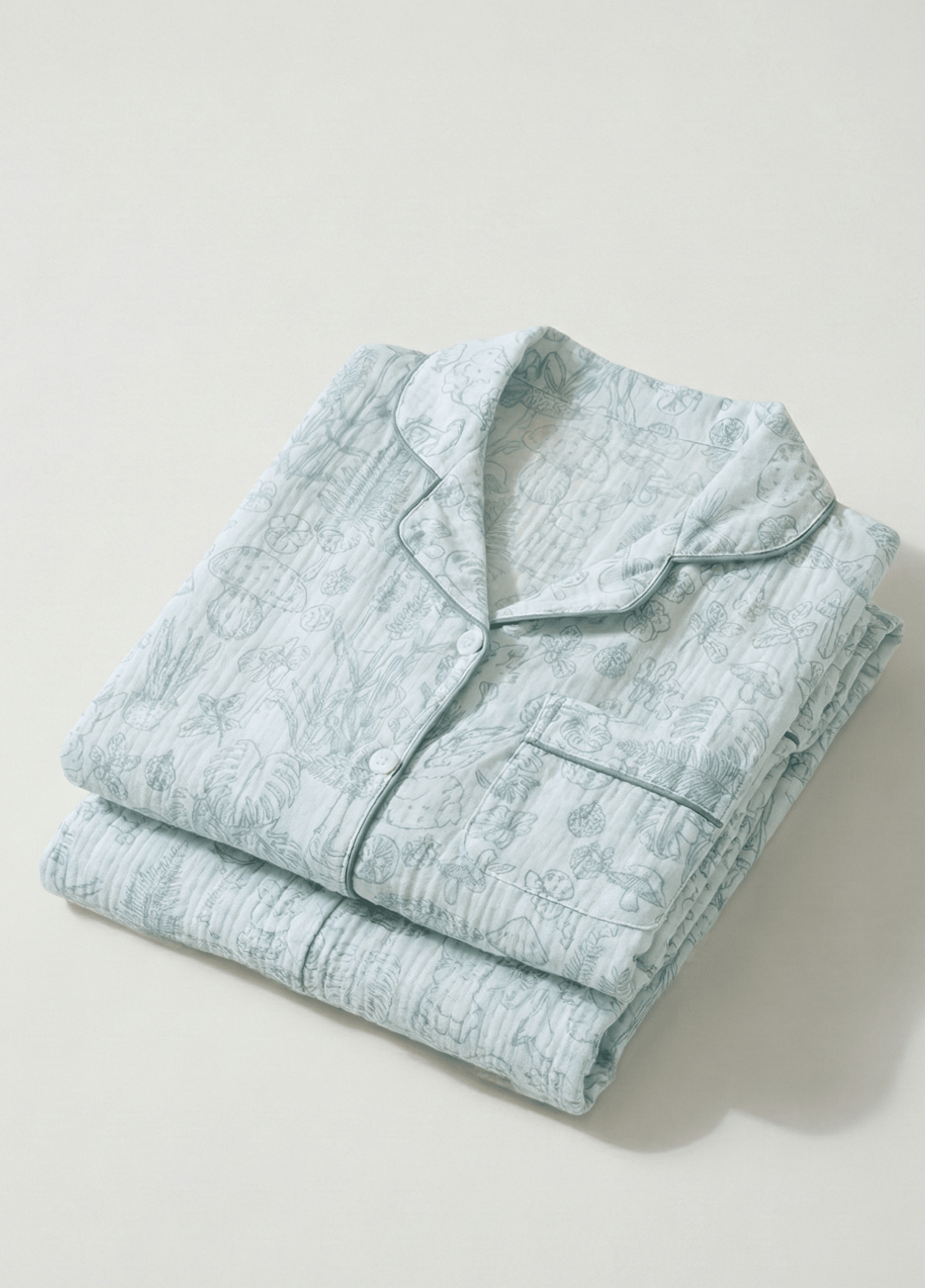  - Ever Lasting - Romilly Floral Pajama Set / Red - Pajamas - Ever Lasting