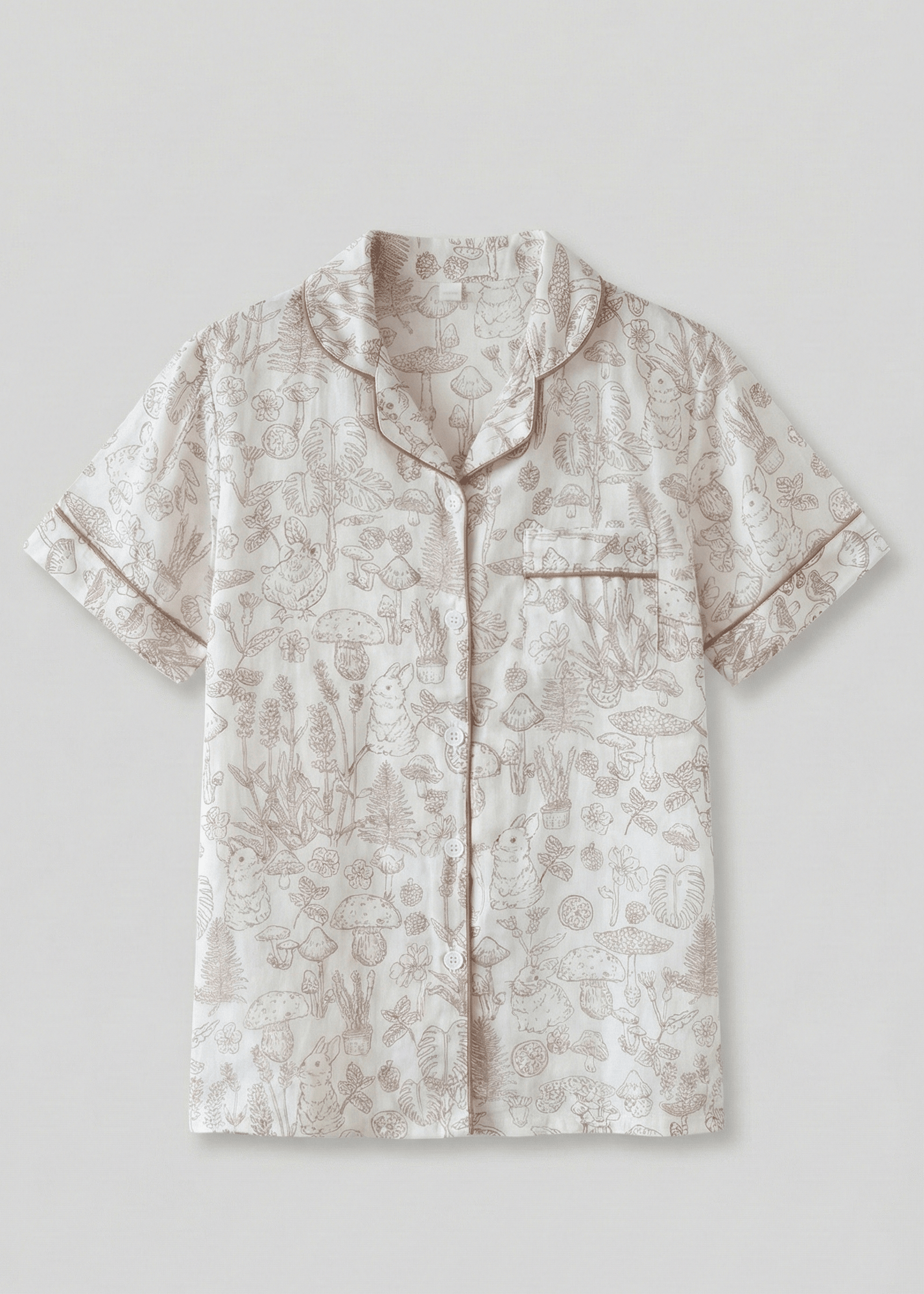  - Ever Lasting - Romilly Ruffle Floral Pajama Set / Red - Pajamas - Ever Lasting