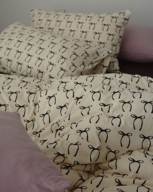 Rosemary Vintage Brown Bow Bedding Bundle - Ever Lasting