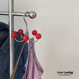 Rotating Organizational Closet Hanger / Red Hangers & Clothing Storage