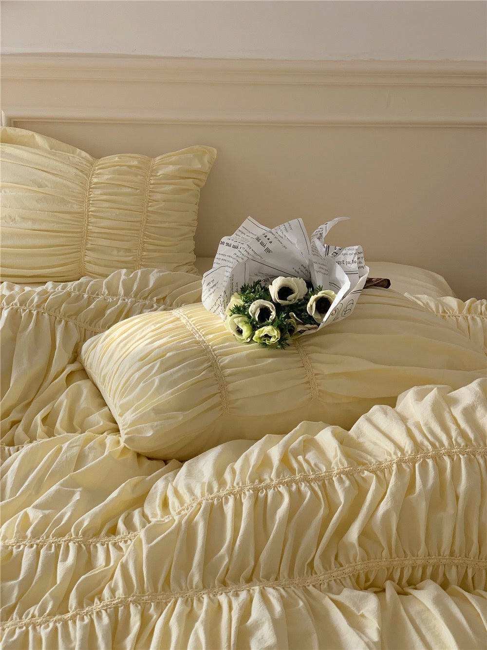  - Ever Lasting - Royal Bedding Set / Beige - Bedding Set - Ever Lasting