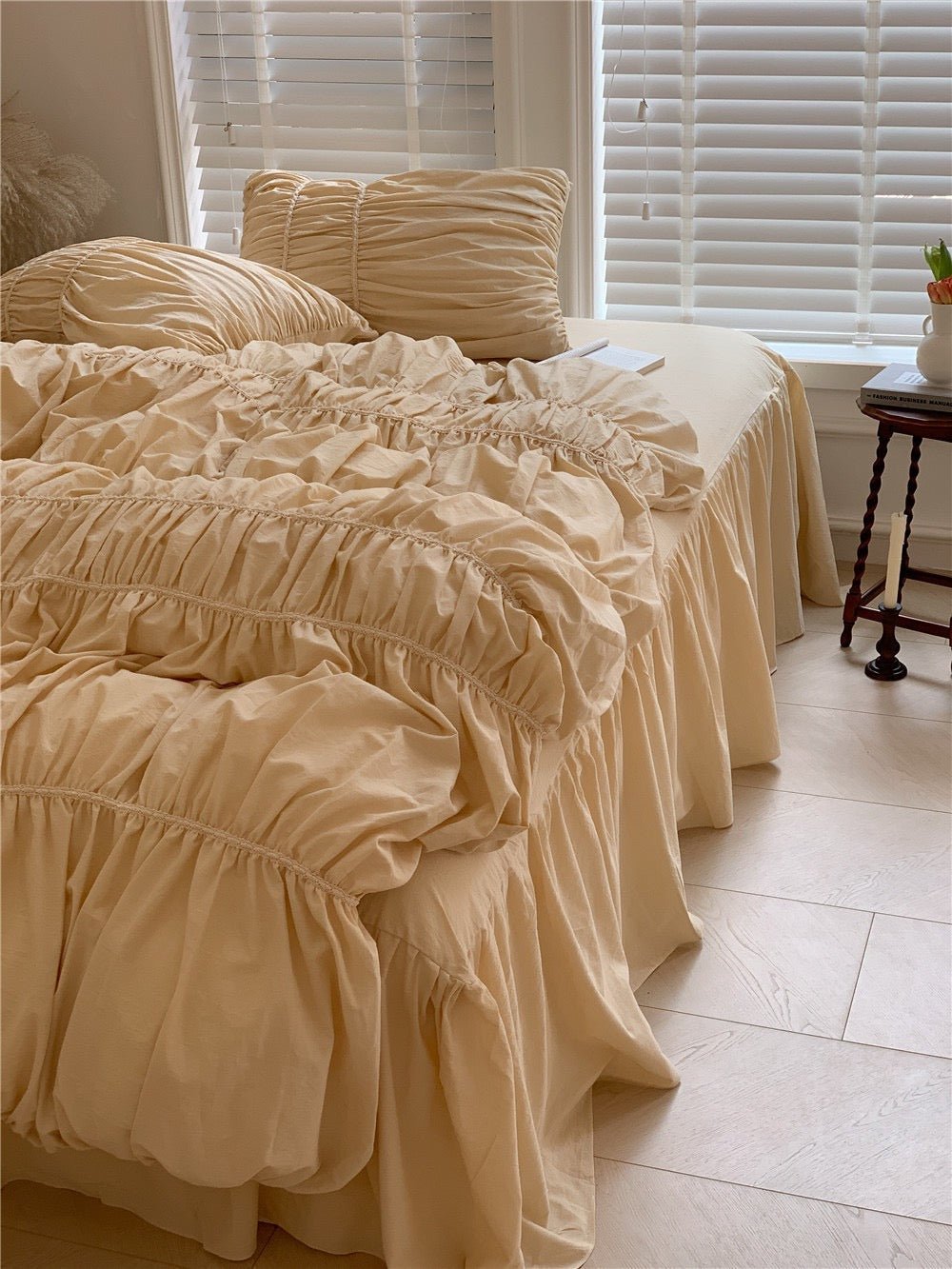 - Ever Lasting - Royal Bedding Set / Beige - Bedding Set - Ever Lasting