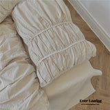 Royal Duvet Cover & Pillowcases / Beige Bedding Set