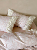 Royal Floral Ruffle Bedding Set