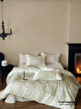 Royal Floral Ruffle Bedding Set