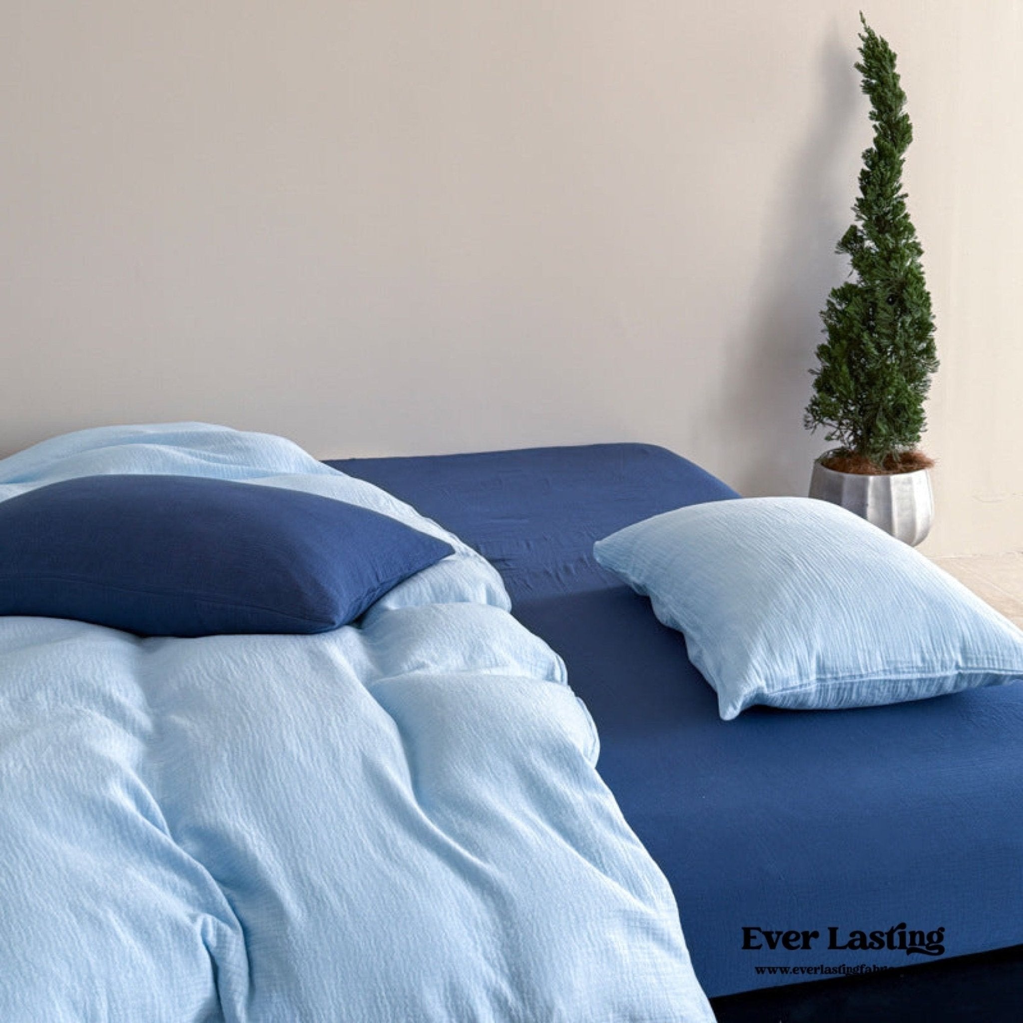 Ruby Double Gauze Pastel Bedding Bundle - Ever Lasting