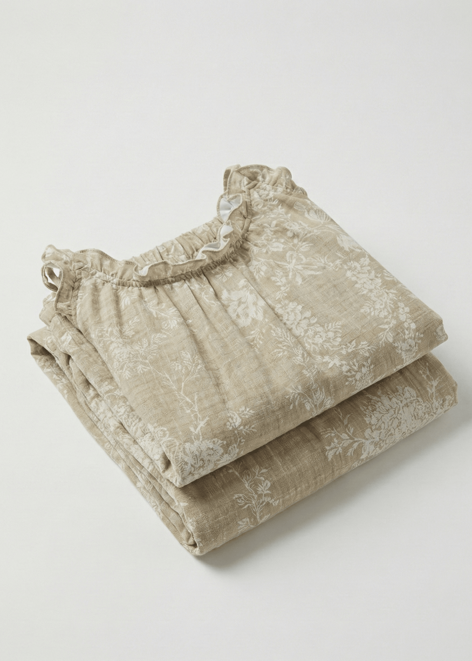  - Ever Lasting - Sabine Sleeveless & Long - Pant Floral Pajama Set / Blue - Pajamas - Ever Lasting