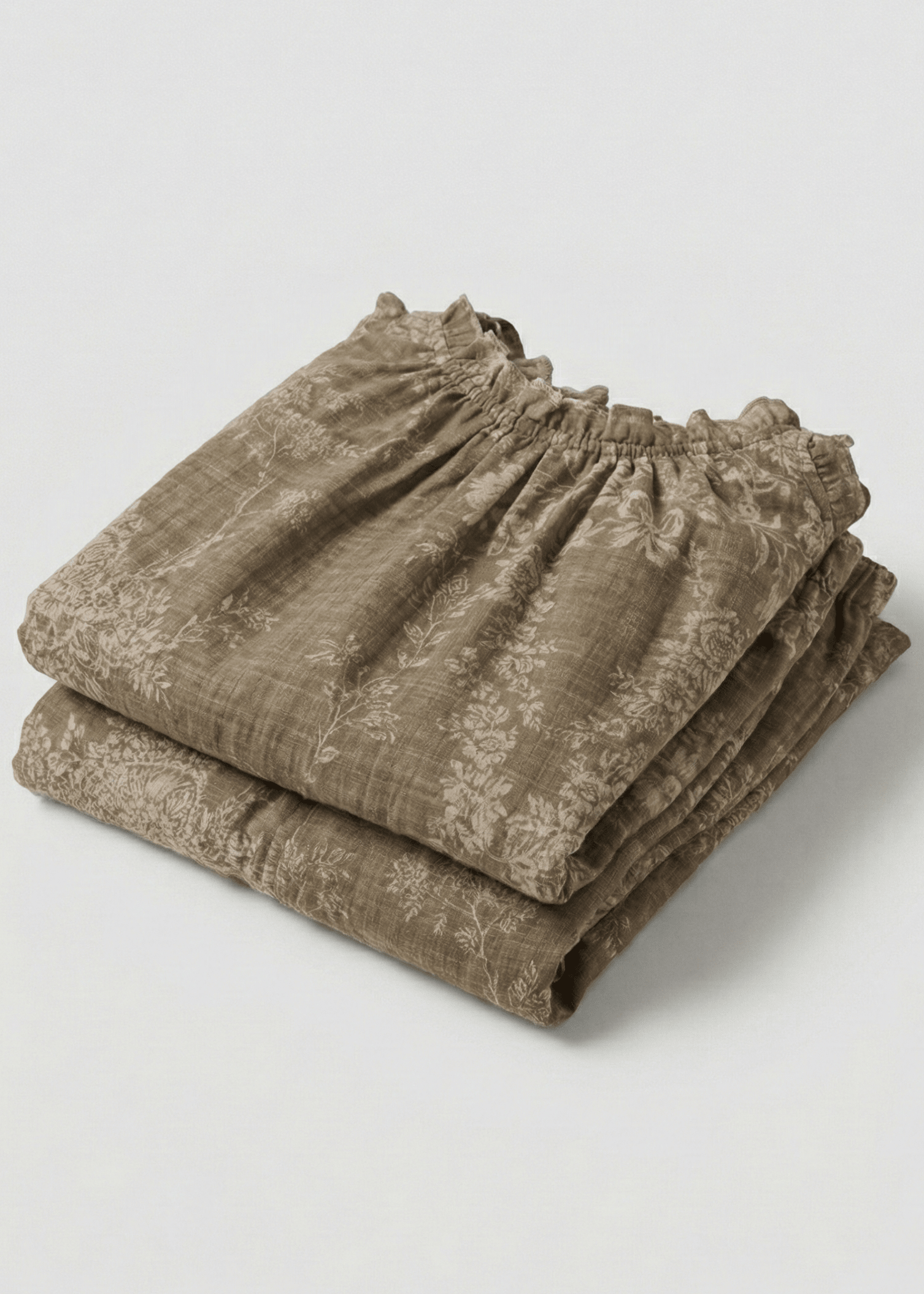  - Ever Lasting - Sabine Sleeveless & Long - Pant Floral Pajama Set / Blue - Pajamas - Ever Lasting