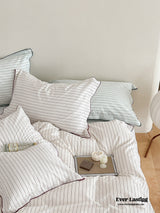 Scandinavian Overlock Striped Bedding Bundle