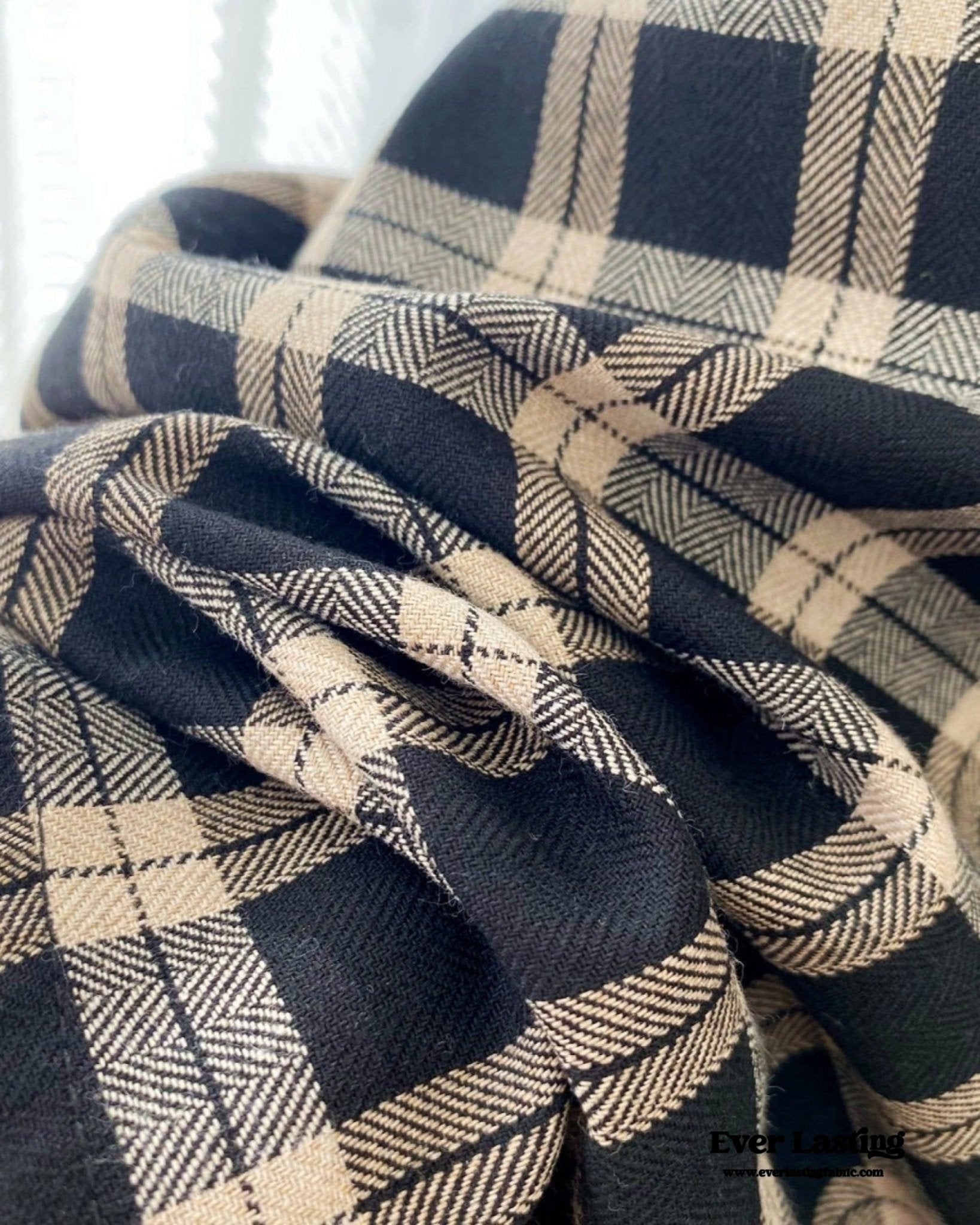 Scarlett Classic Plaid Black Pajama Set - Ever Lasting