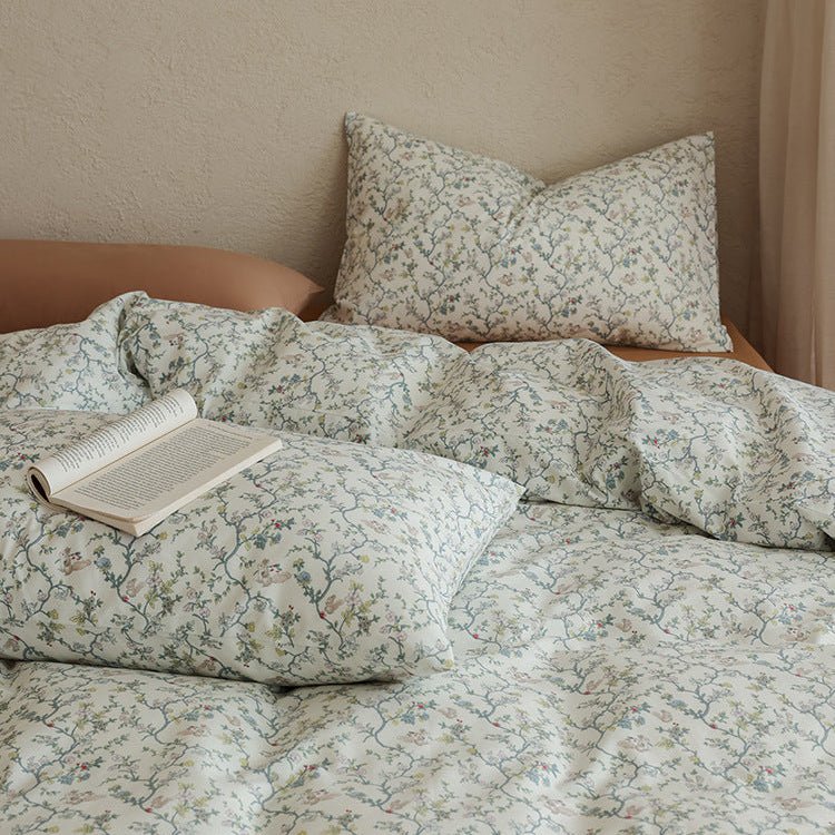  - Ever Lasting - Selah Combed Cotton Floral Bedding Bundle - Bedding Bundle - Ever Lasting