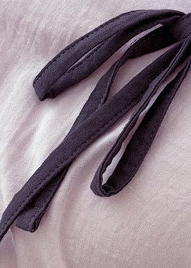  - Ever Lasting - Serena Ribbon Tied Bedding Set / Pink - Bedding Set - Ever Lasting