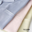 Silky Classic Morandi Silky Pajama Set / Pink
