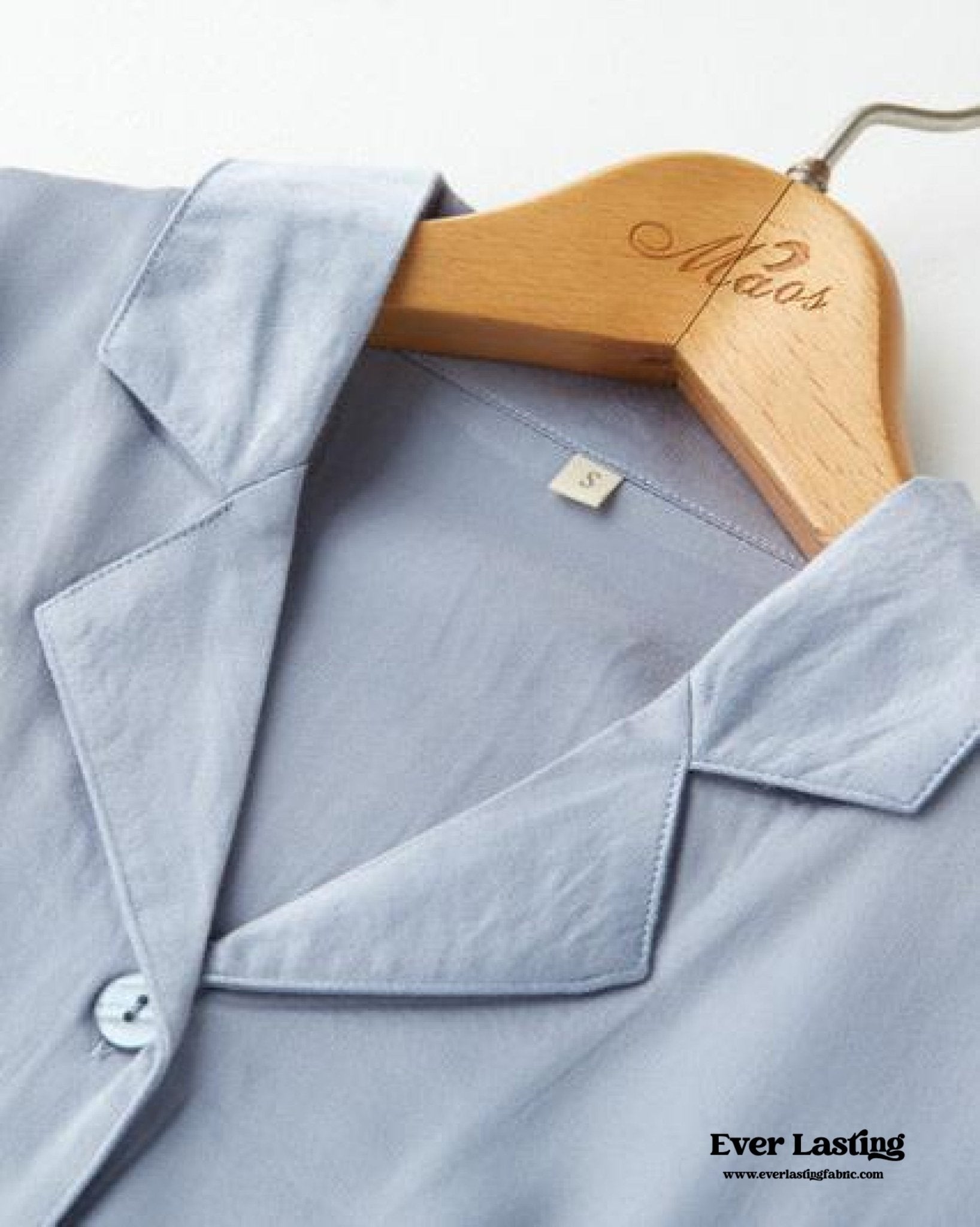 Silky Classic Morandi Silky Pajama Set / Pink - Ever Lasting