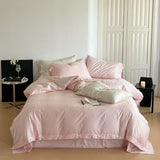 Silky Leopard Buttoned Bedding Bundle Pink / Small Fitted