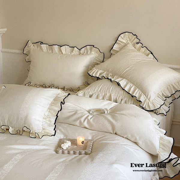 Silky Ruffle Bedding Bundle