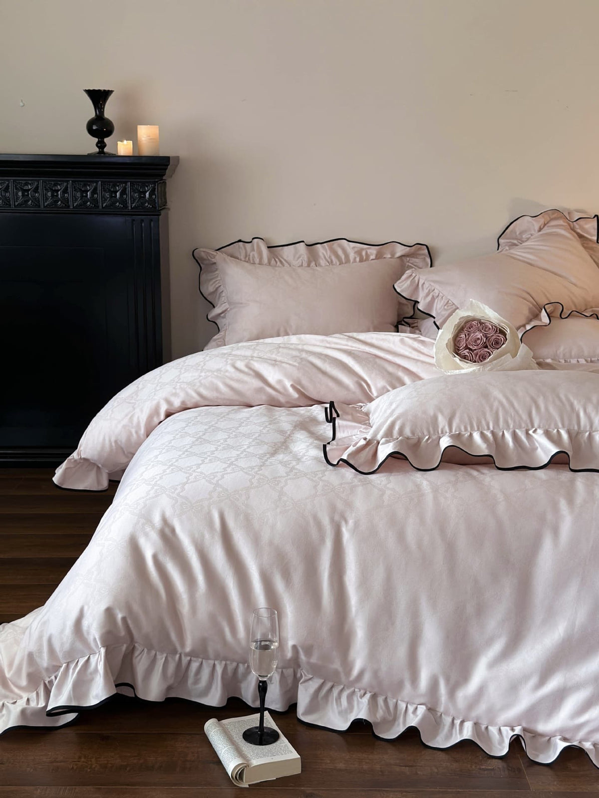 -Ever Lasting - Silky Ruffle Bedding Bundle -Bedding Bundle -Ever Lasting