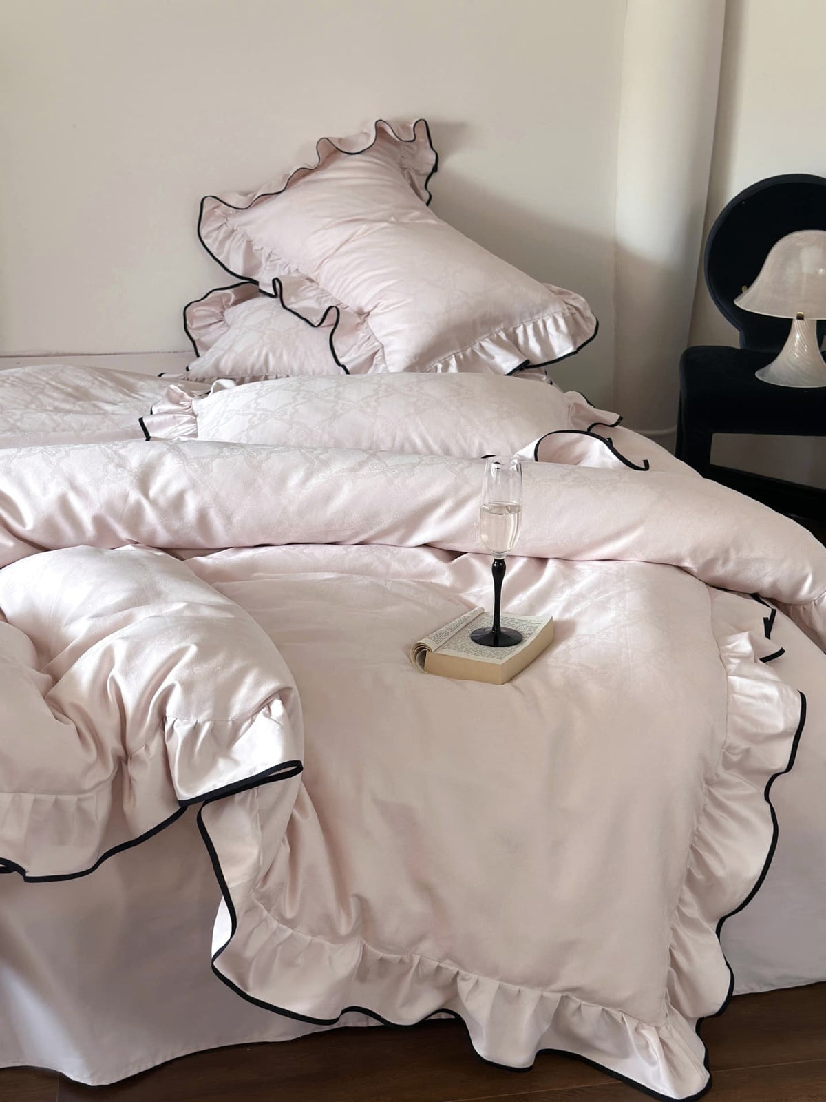 -Ever Lasting - Silky Ruffle Bedding Bundle -Bedding Bundle -Ever Lasting