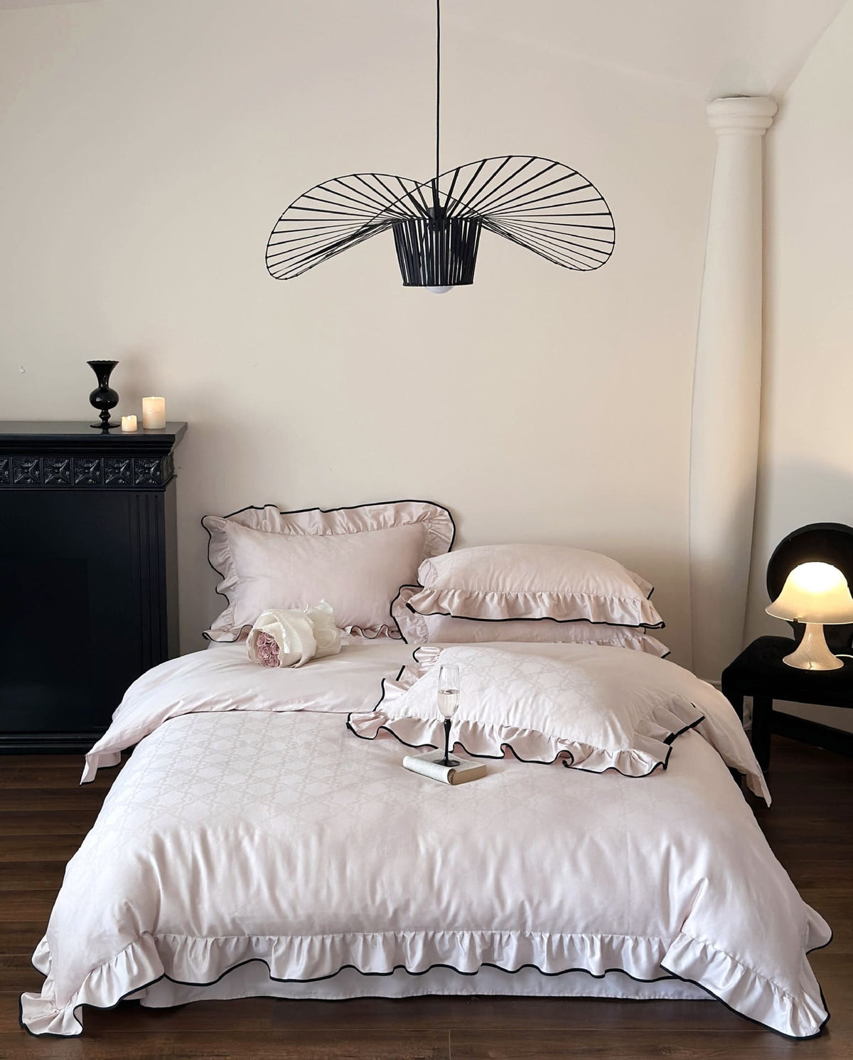 -Ever Lasting - Silky Ruffle Bedding Bundle -Bedding Bundle -Ever Lasting