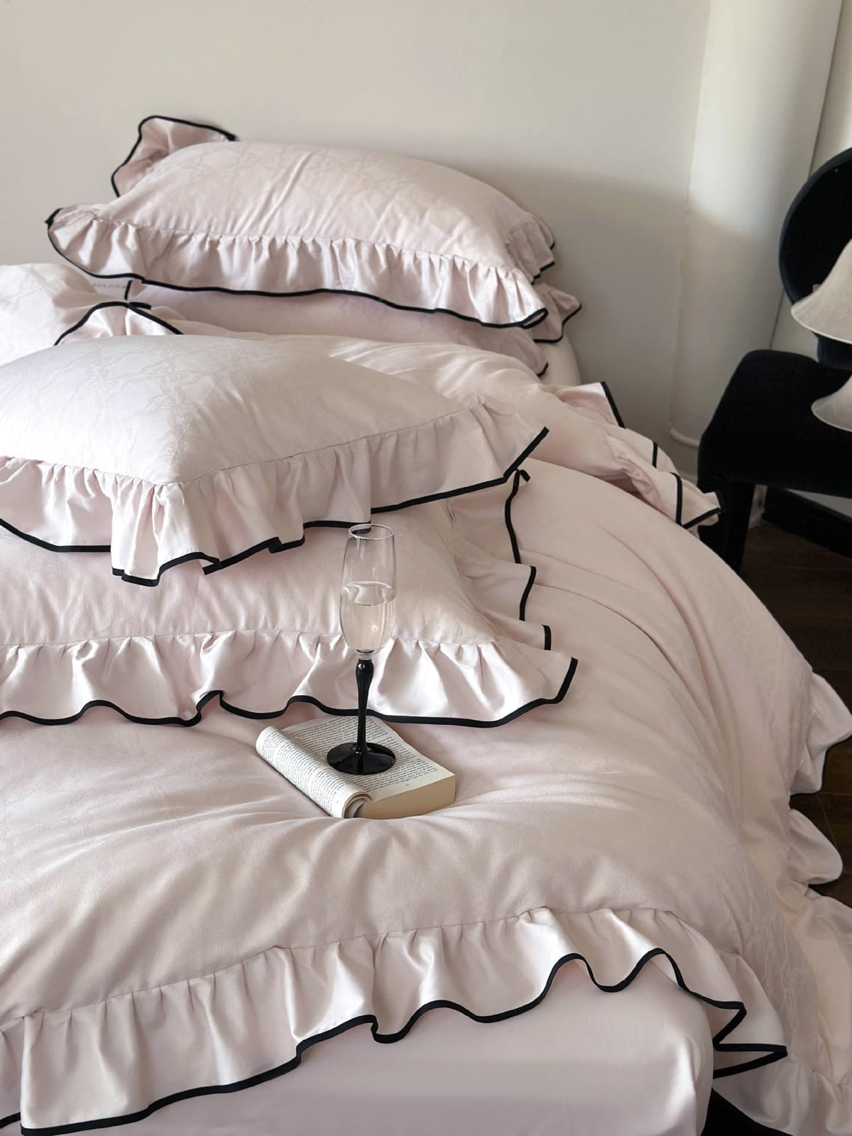 -Ever Lasting - Silky Ruffle Bedding Bundle -Bedding Bundle -Ever Lasting