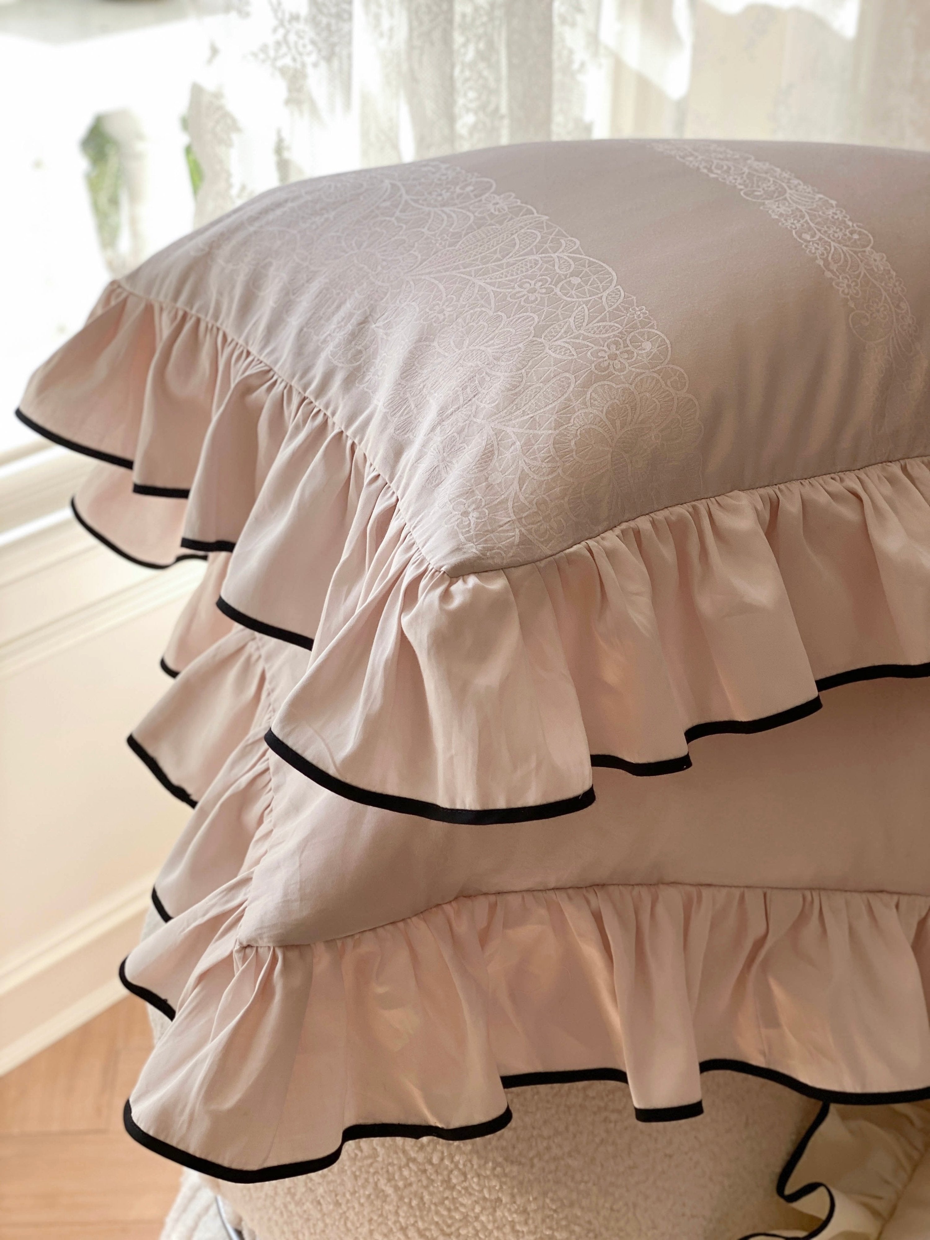  - Ever Lasting - Silky Ruffle Pillowcases - Pillowcases - Ever Lasting
