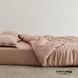 Solid Tencel Silk-Like Bedding Bundle