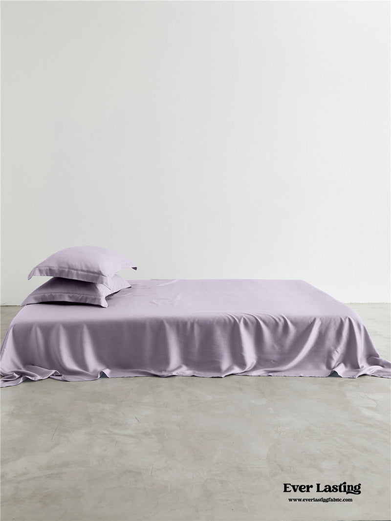 Solid Tencel Silk-Like Bedding Bundle