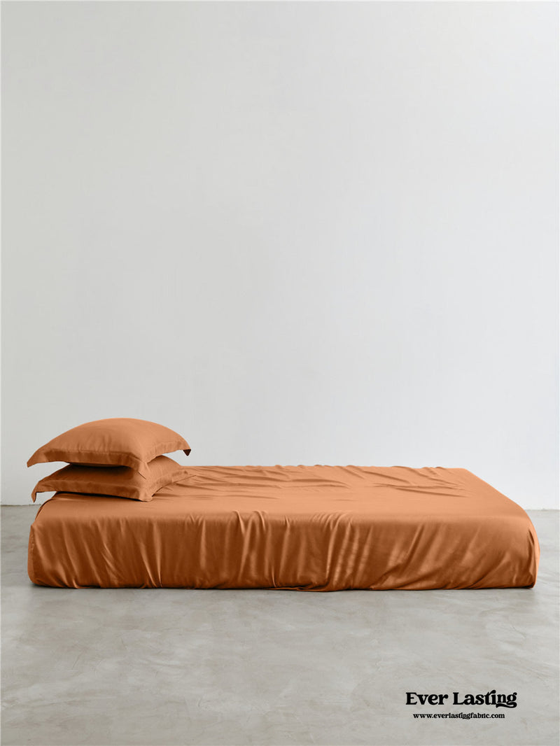 Solid Tencel Silk-Like Bedding Bundle