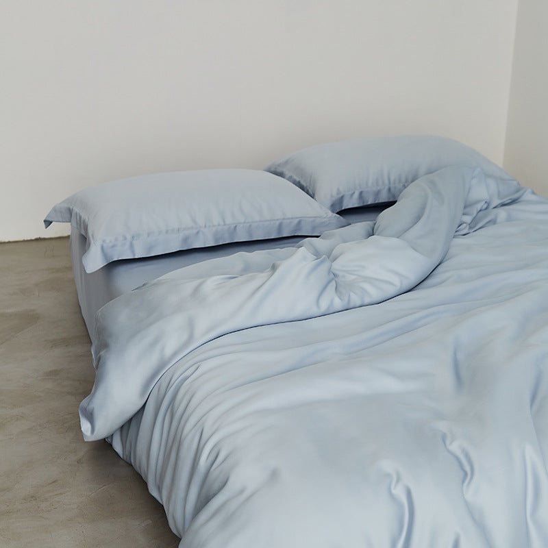  - Ever Lasting - Silky Solid Tencel Bedding Set / Pink - Bedding Set - Ever Lasting