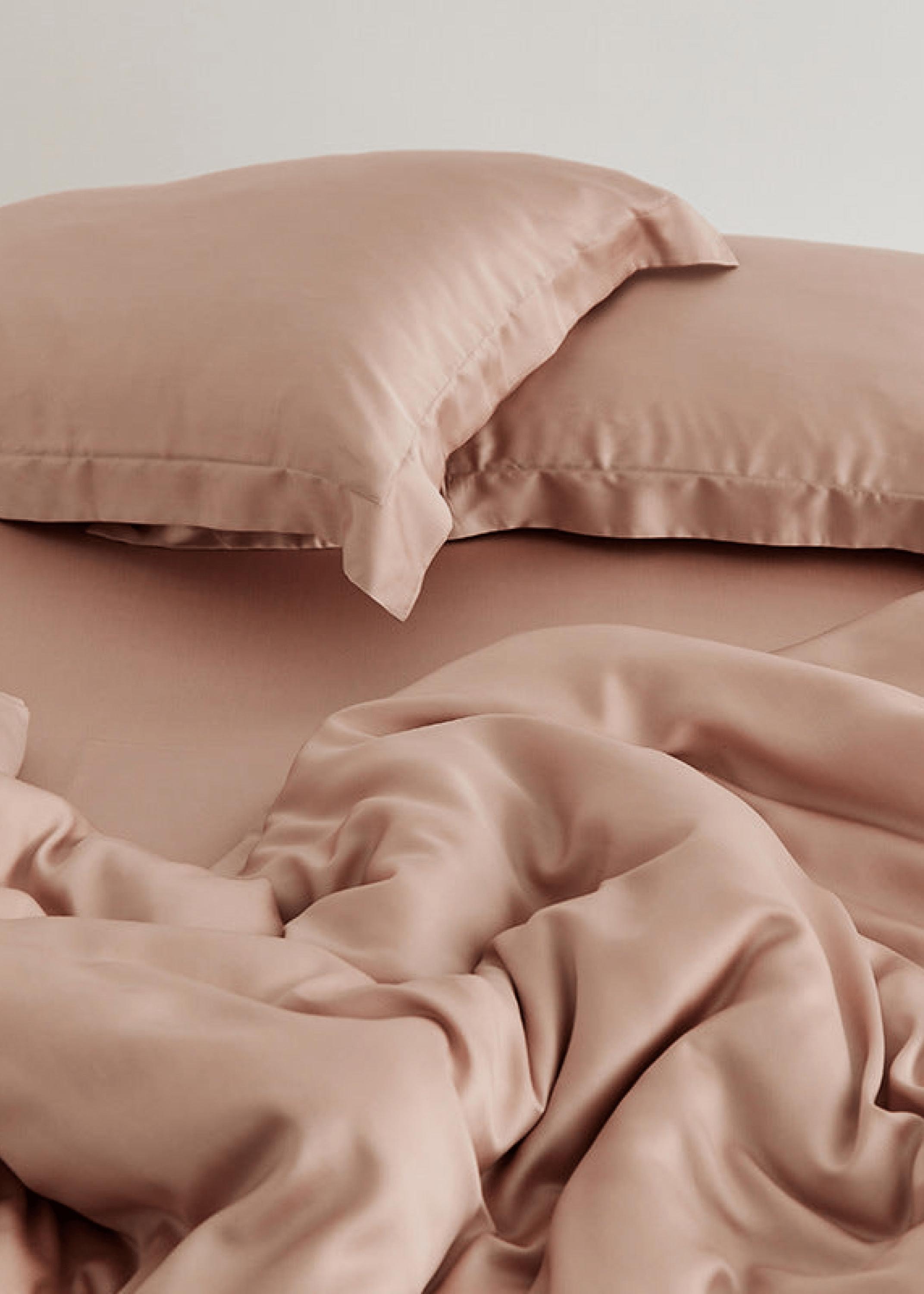  - Ever Lasting - Silky Solid Tencel Bedding Set / Pink - Bedding Set - Ever Lasting