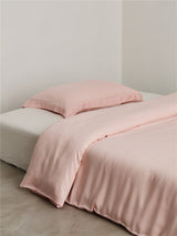 Solid Tencel Duvet Cover Pink / Small