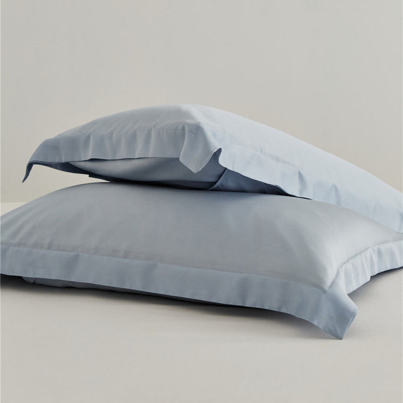 Solid Tencel Pillowcases Blue