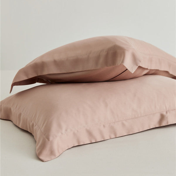 Solid Tencel Pillowcases Rose