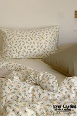 Small Floral Cotton Bedding Bundle