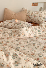 Small Floral Cotton Bedding Bundle