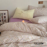 Small Floral Cotton Bedding Bundle