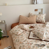 Small Floral Cotton Bedding Bundle