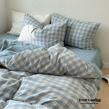 Soft Blend Plaid Bedding Bundle