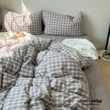 Soft Blend Plaid Bedding Bundle