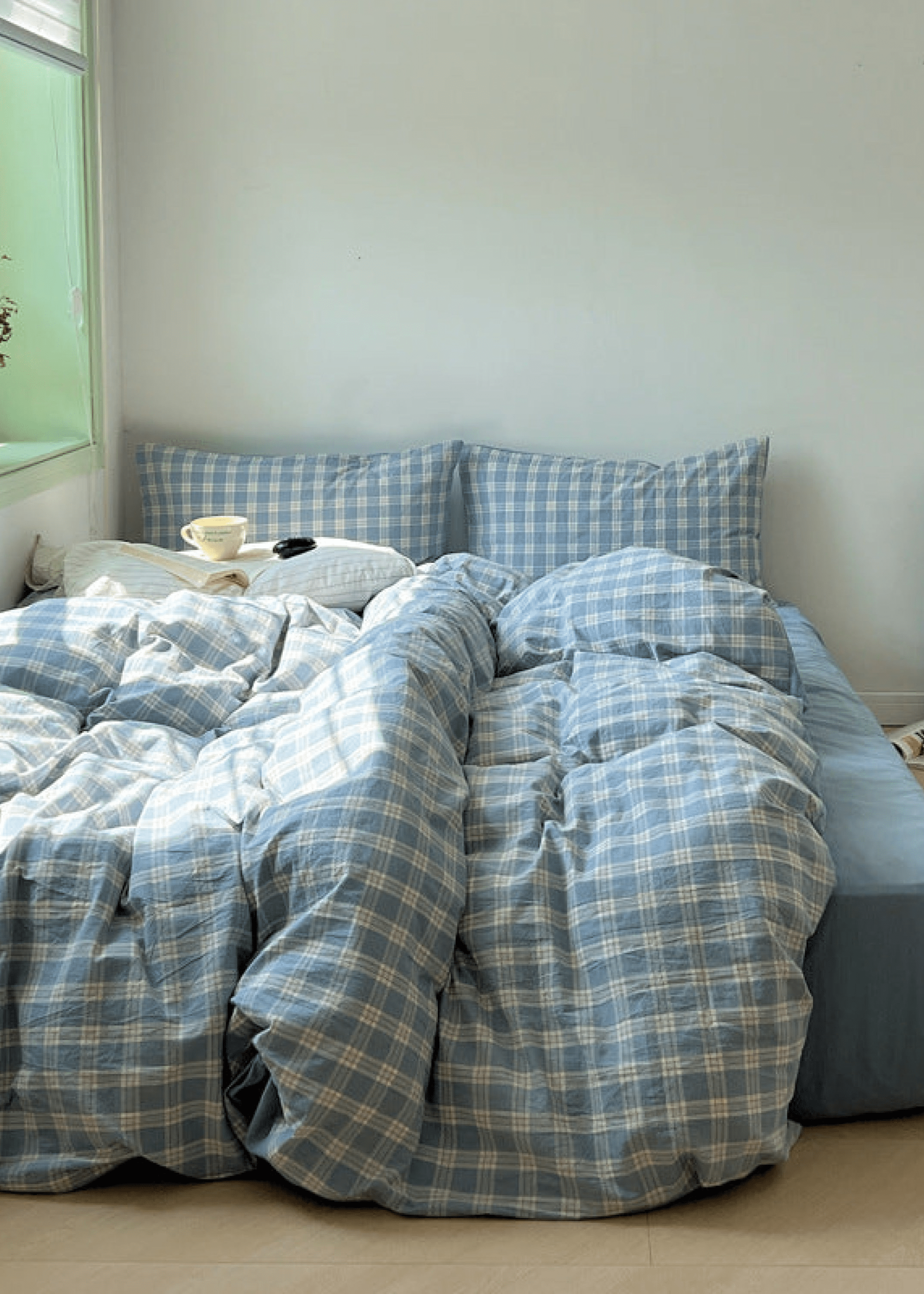  - Ever Lasting - Soft Blend Plaid Bedding Bundle - Bedding Bundle - Ever Lasting