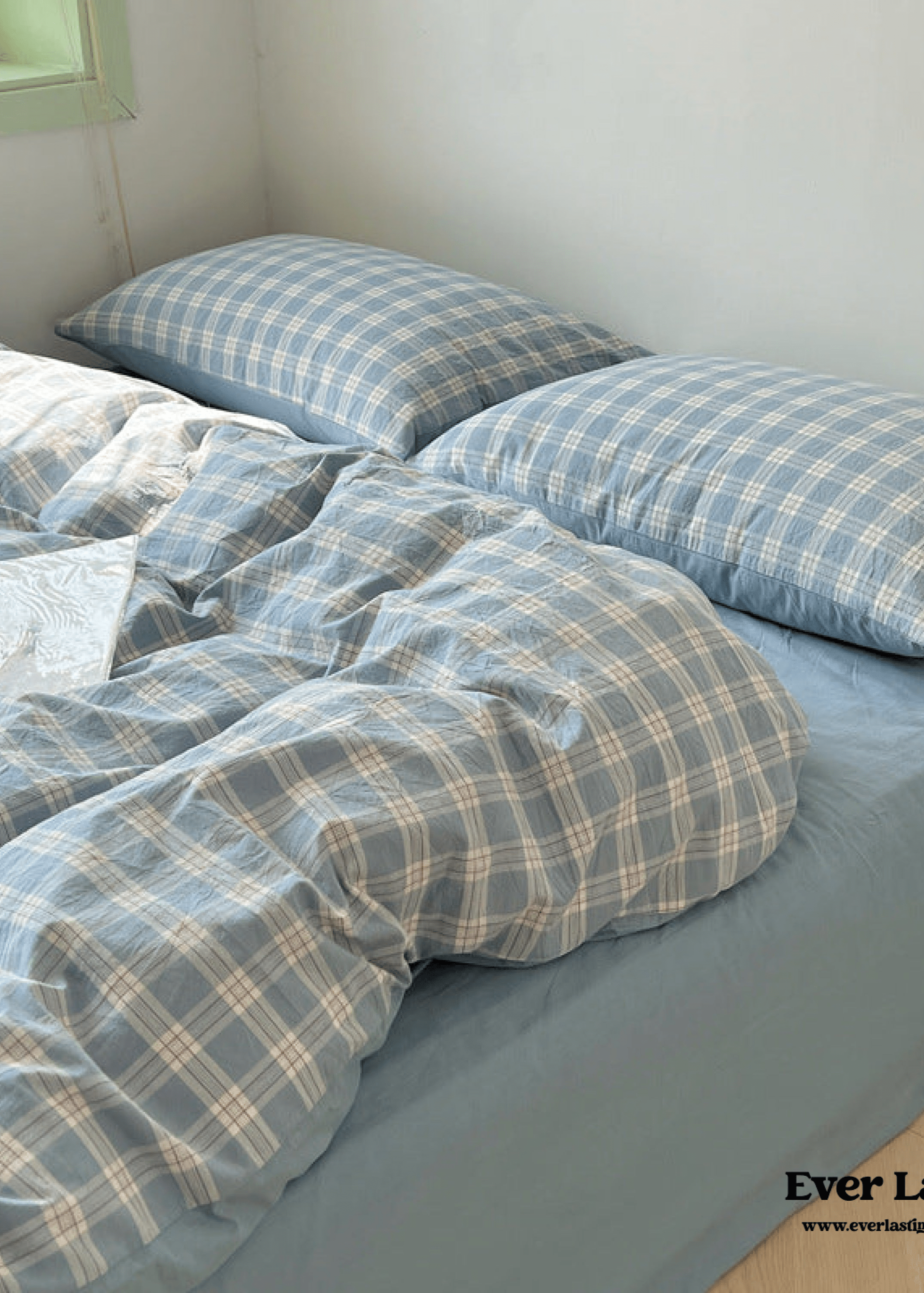  - Ever Lasting - Soft Blend Plaid Bedding Bundle - Bedding Bundle - Ever Lasting