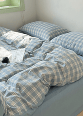 Soft Blend Plaid Bedding Set | Minimalistic Living | Ever Lasting