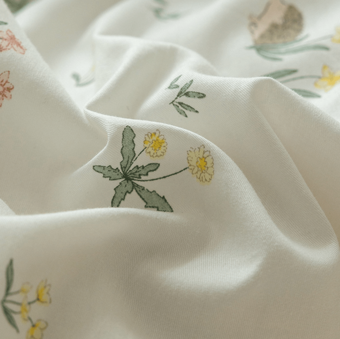  - Ever Lasting - Soft Cottage Blue Ribbon Bedding Set / Blue - Bedding Set - Ever Lasting