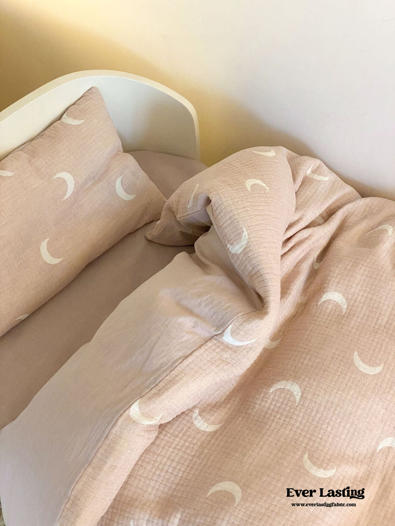 Soft Cotton Bedding Set / Pink